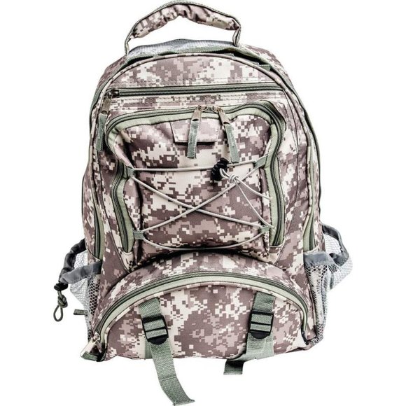 ONLY 1 LEFT Digital Camo Water-Resistant Backpack - Picture 3 of 5